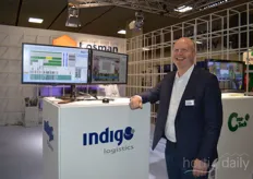Wim Blijleven van Indigo Logistics vertelde op de stand bij Bosman Van Zaal over ISAL, de software waarmee kwekers planten in hun kas op de voet kunnen volgen van zaai totdat ze de deur uit gaan.